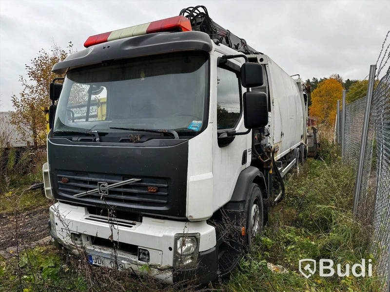 Sopbil med kran Volvo FE 7.1 I-Shift | 280hk | 2009 | I-shift | Reparationsobjekt - EXPORT