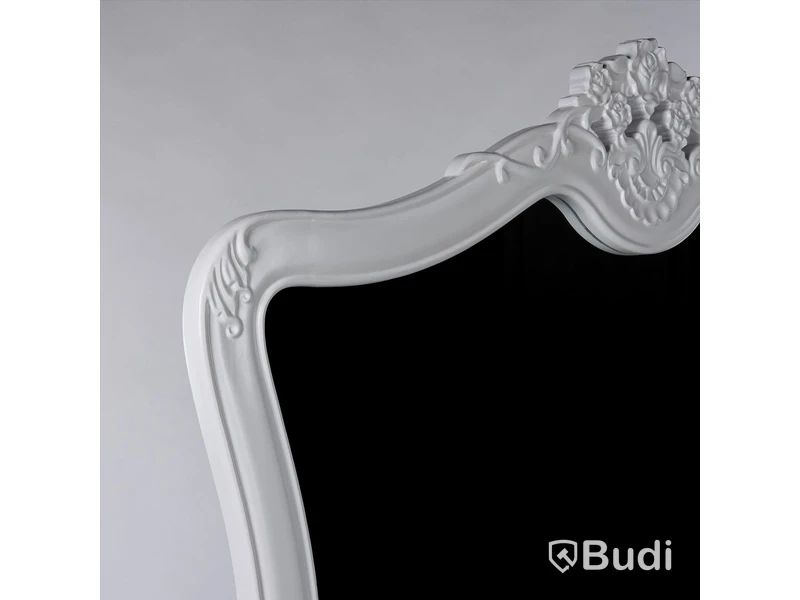 Klassisk badrumsspegel 116x92cm Fransk Vit Ottawa Ord. Pris: 1117 kr