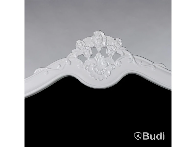 Klassisk badrumsspegel 116x92cm Fransk Vit Ottawa Ord. Pris: 1117 kr
