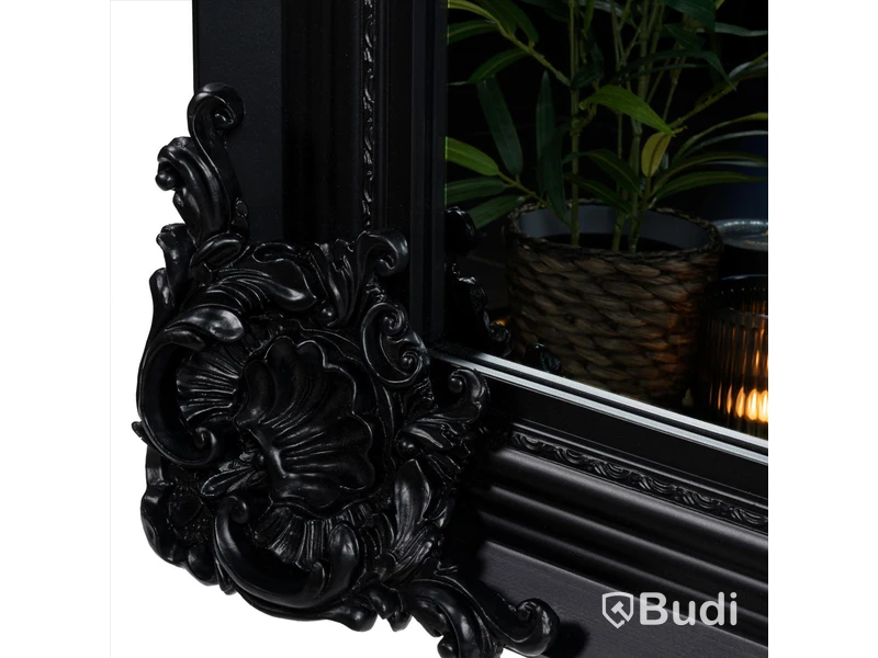 Stor helkroppsspegel  120x240cm Svart Queen Ord. Pris: 4477 kr