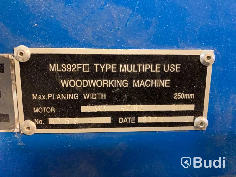 Multifunktionsmaskin för trä. ML392FIII