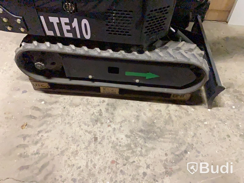 Minigrävare LTMG LTE10, 11 timmars gångtid.