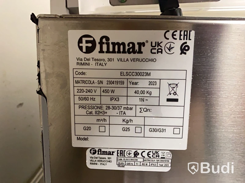 Vakuummaskin Fimar ELSCC30023M med kammare