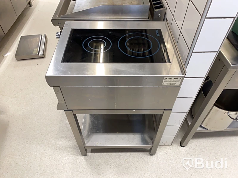 Induktionsspis Lincat SL121, 2 zoner med stativ
