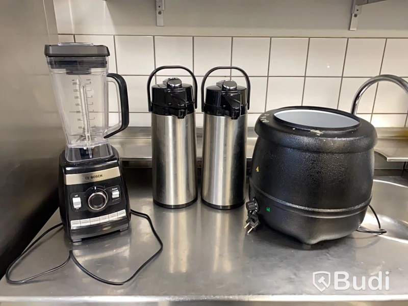 Blender, pumptermosar & soppakittel