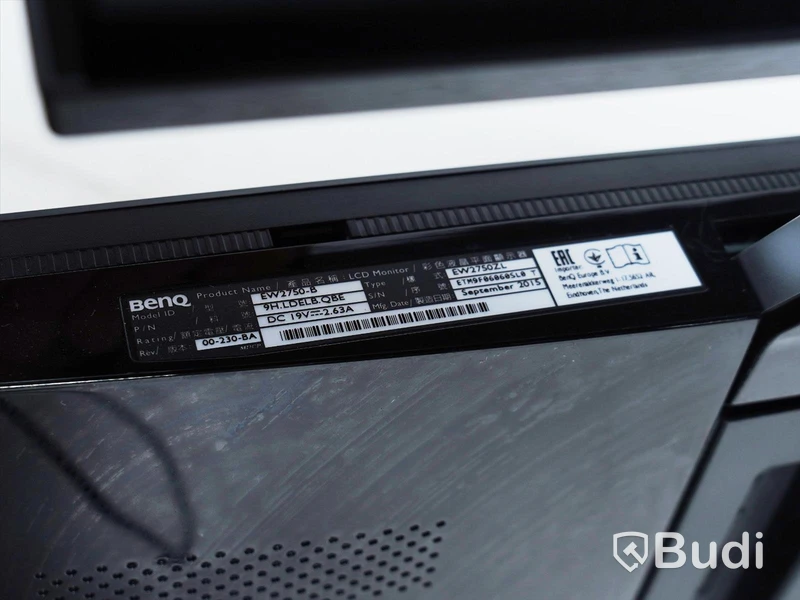 1 st Datorskärm - Benq EW2750-B, OBS! referensbilder, strömkabel saknas