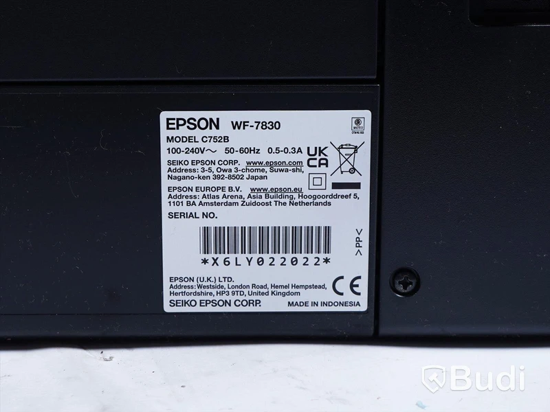 1 st Skrivare - Epson WorkForce WF-7830
