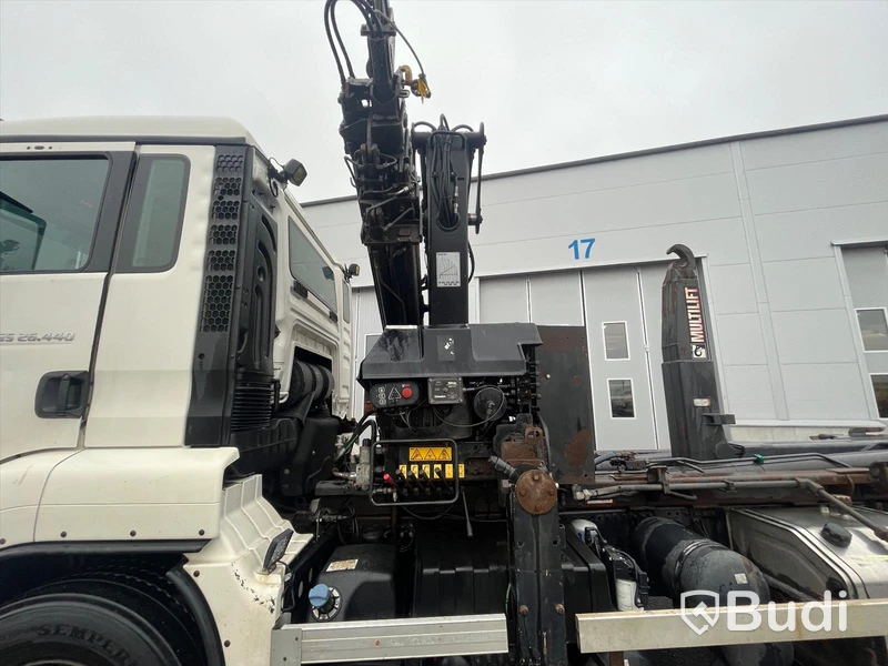 Kranväxlare Man TGS 26.440 6X2-4 LL -2014 | Hiab-kran 195-5 | Hiab 17T krok