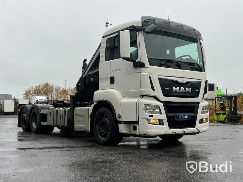 Kranväxlare Man TGS 26.440 6X2-4 LL -2014 | Hiab-kran 195-5 | Hiab 17T krok