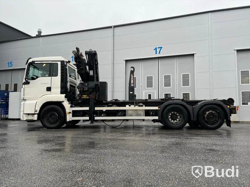Kranväxlare Man TGS 26.440 6X2-4 LL -2014 | Hiab-kran 195-5 | Hiab 17T krok