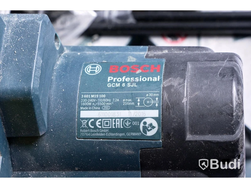 Kap- och gersåg m. arbetsbänk – BOSCH PROFESSIONAL GCM 8 SJL 1600W + SÅGBORD GTA 2600