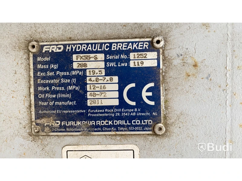 Hydraulhammare Furukawa FX55-S | 2011 | S40