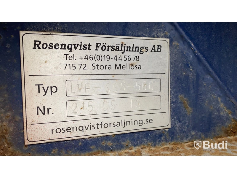 Lastväxlarflak Rosenqvist LVF-SGG-560
