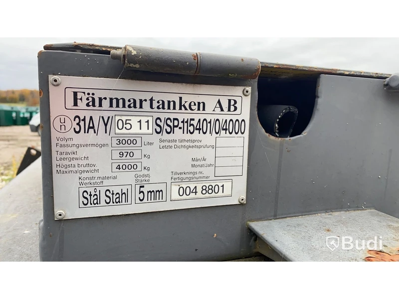 Bränsletank Färmartanken | 3 kbm