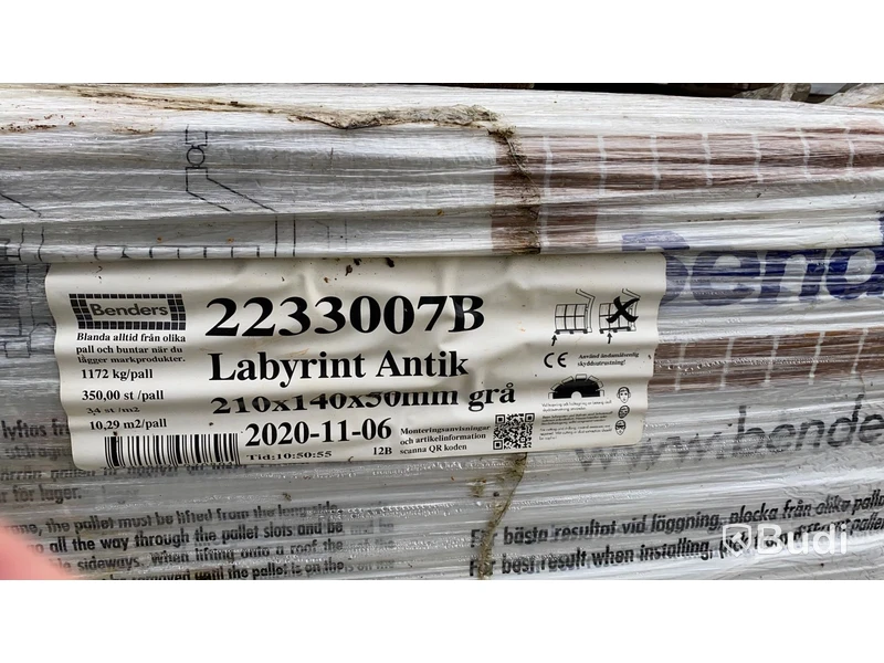 Marksten Benders & sten | 12 pall