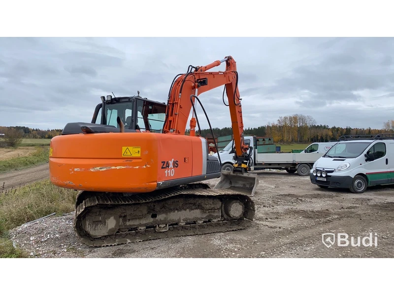 Bandgrävare Hitachi Zaxis ZX110-3 | 11586h | tiltrotator & 3 st skopor  | 2008