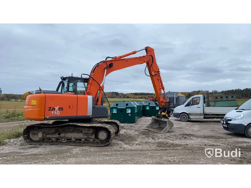 Bandgrävare Hitachi Zaxis ZX110-3 | 11586h | tiltrotator & 3 st skopor  | 2008