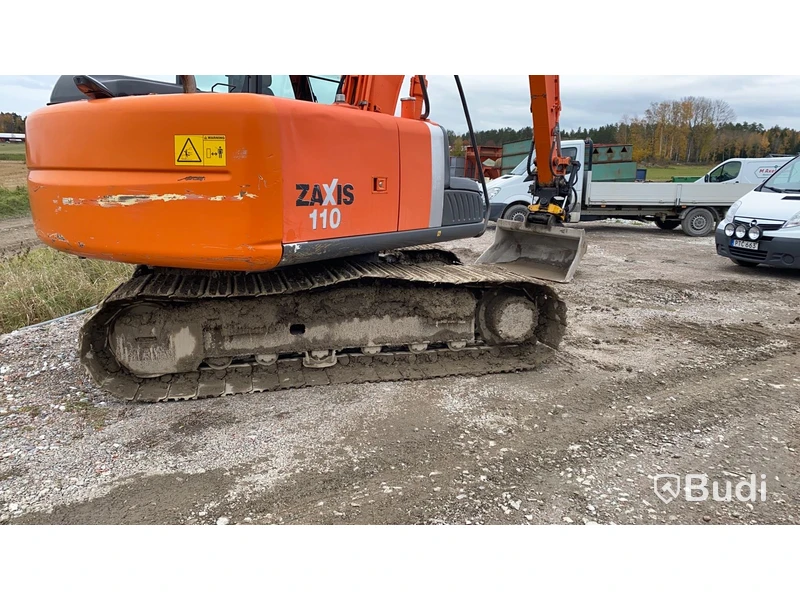 Bandgrävare Hitachi Zaxis ZX110-3 | 11586h | tiltrotator & 3 st skopor  | 2008