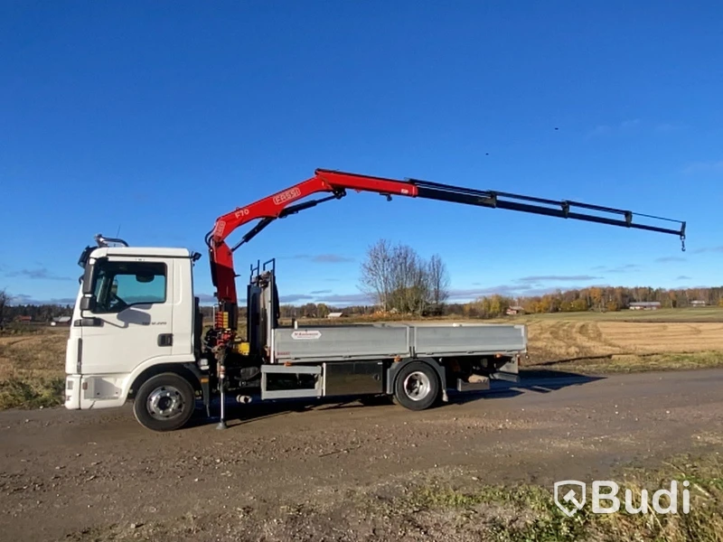 Kranbil MAN TGL 12.220 4X2 BL | Fassi F70B | 2019