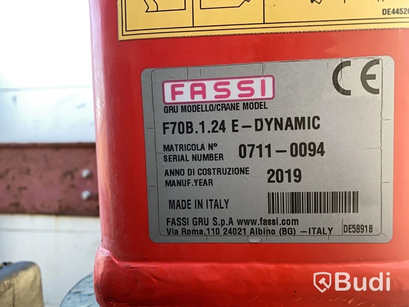Kranbil MAN TGL 12.220 4X2 BL | Fassi F70B | 2019