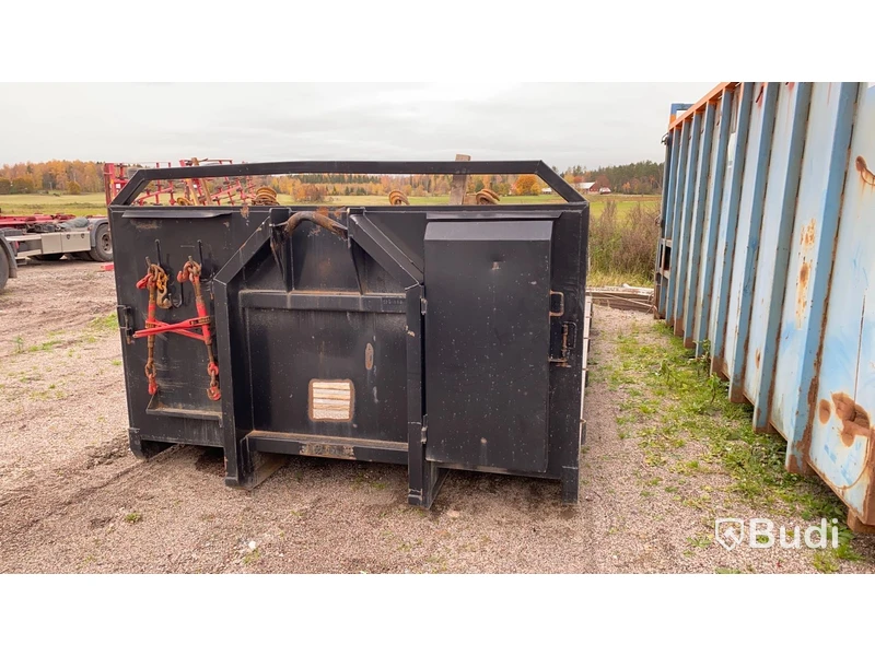 Maskinflak RQF BM650STD9005 med ramper 24 ton