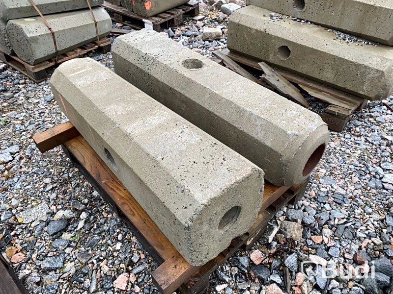 Fundament för lyktstolpar m.m.