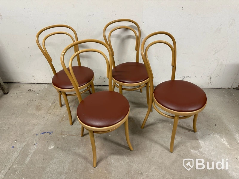4 st böjträstolar FAMEG 6