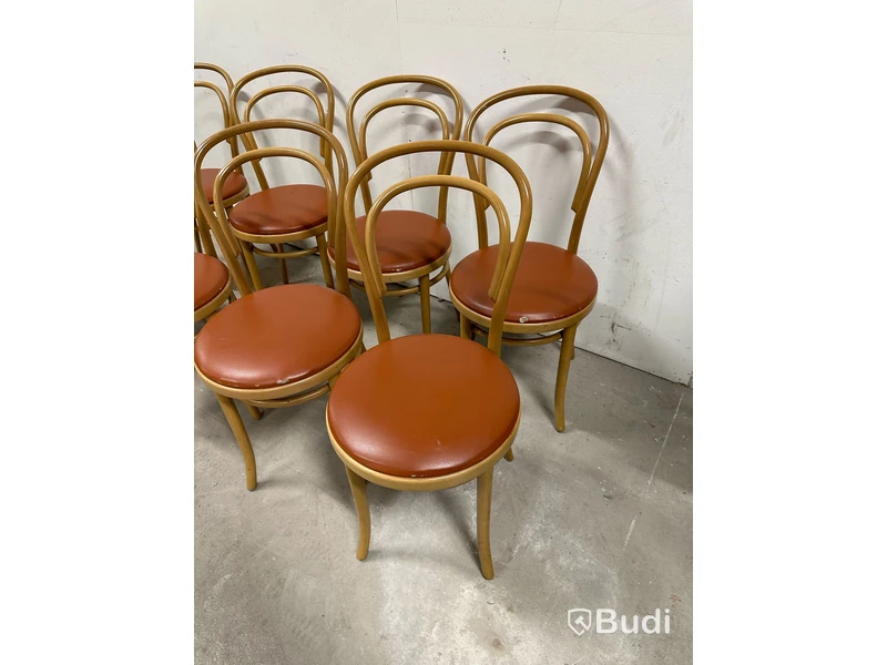 8 st böjträstolar FAMEG