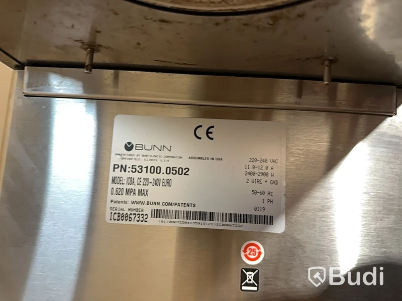 Kaffebrygg BUNN ICBA och 4 st behållare