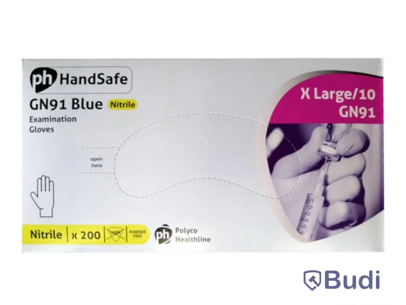 20st 200-pack EXAMINATION GLOVES NYA GN91 strl: 8/M och 10/XL, se beskrivning nedan. Märke: Polyco Healthline, totalt ord. pris ca: 3000 kr