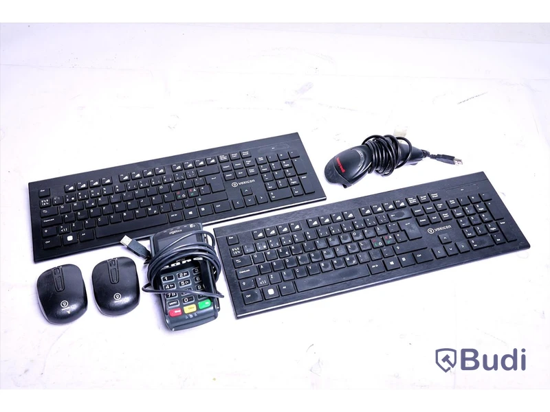 Tangentbord, möss och kassatillbehör - Voxicon DMK-220WL. Ingenico IPP350. Honeywell Eclipse 5145.