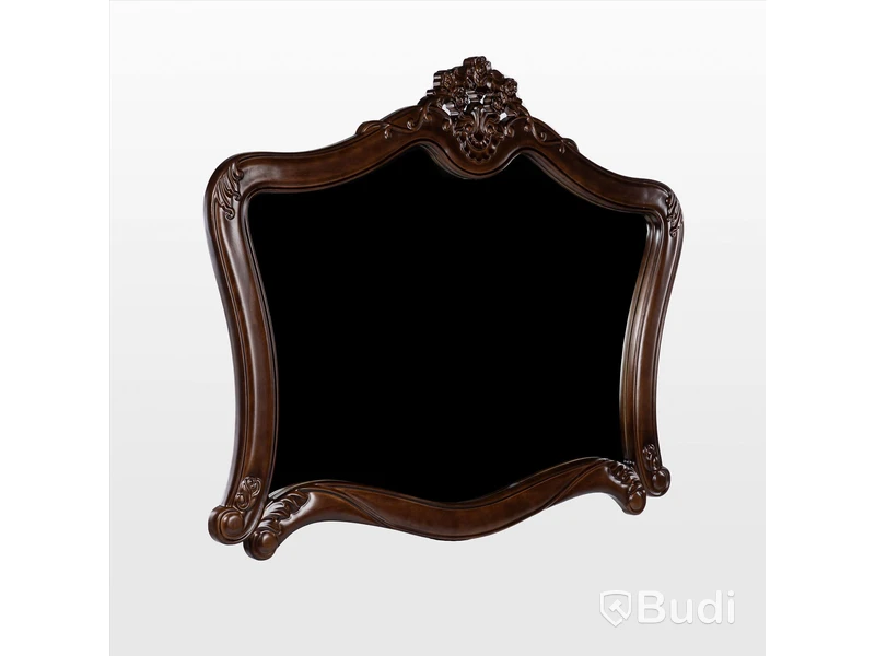 Klassisk Badrumsspegel Vesani 116x92cm Fransk Mörkbrun Ottawa Ord. pris inkl. moms ca: 1596 kr
