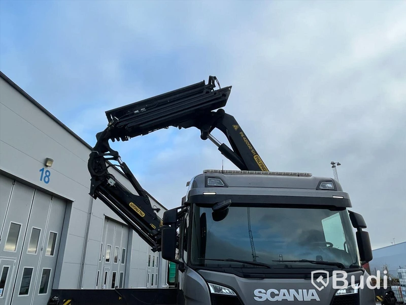 Bodbil Scania G450 8x2| 2018 | Automat | Palfinger PK 42 med Jibb