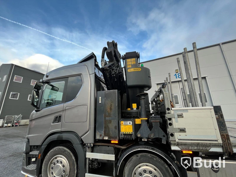 Bodbil Scania G450 8x2| 2018 | Automat | Palfinger PK 42 med Jibb
