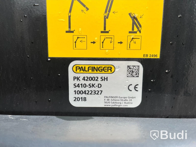 Bodbil Scania G450 8x2| 2018 | Automat | Palfinger PK 42 med Jibb