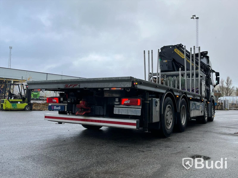 Bodbil Scania G450 8x2| 2018 | Automat | Palfinger PK 42 med Jibb
