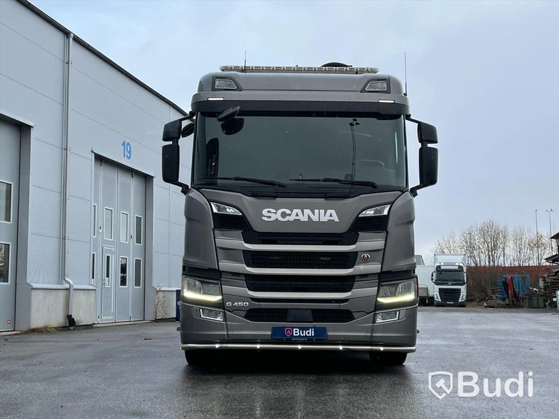 Bodbil Scania G450 8x2| 2018 | Automat | Palfinger PK 42 med Jibb