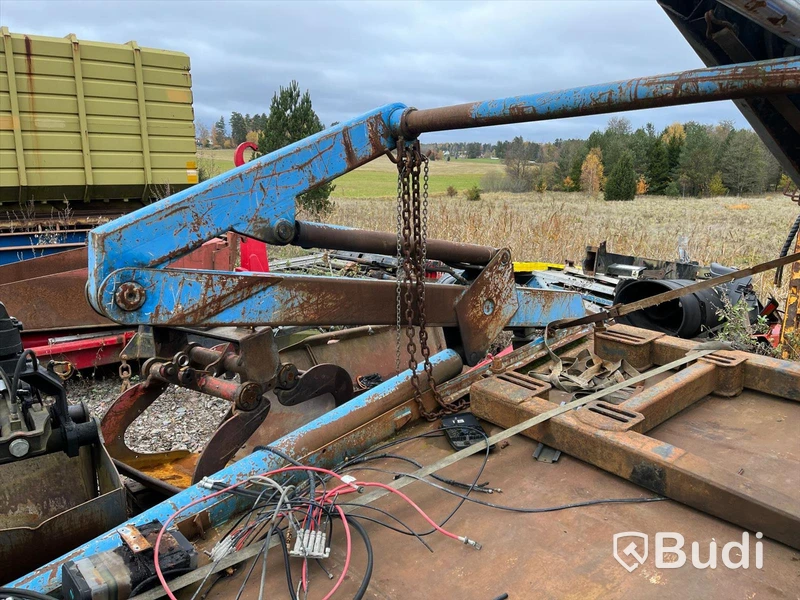 Liftdumper på växlarram | HIAB 144 E - 4 HIPRO löst på flak