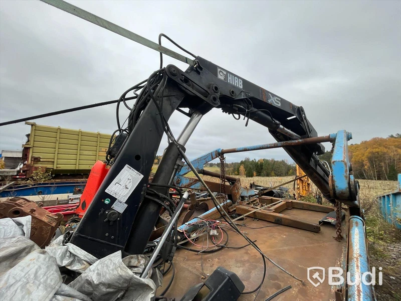 Liftdumper på växlarram | HIAB 144 E - 4 HIPRO löst på flak