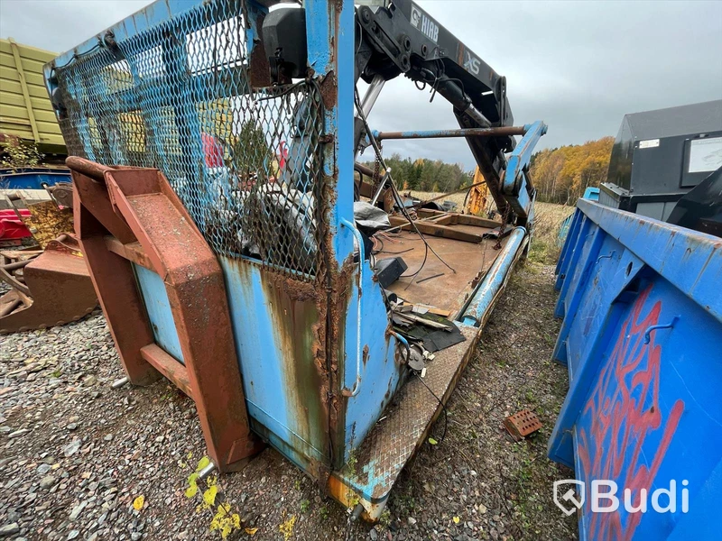 Liftdumper på växlarram | HIAB 144 E - 4 HIPRO löst på flak