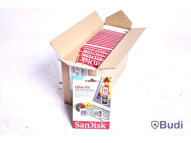 USB minnen, ca 35st - SanDisk Ultra Fit 32GB