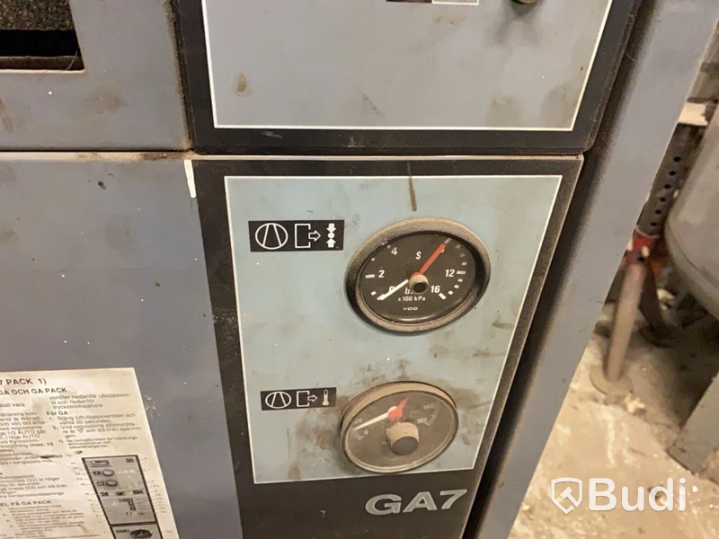 Skruvkompressor Atlas Copco