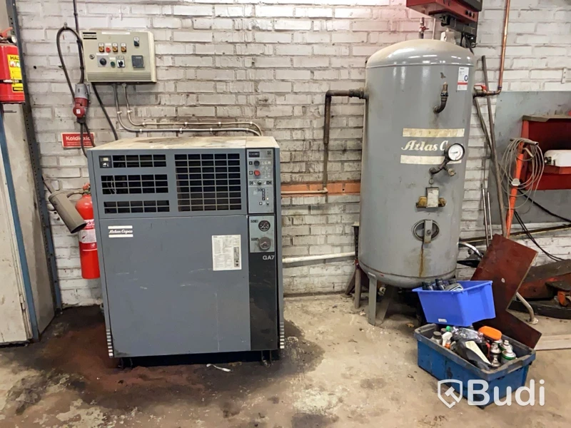Skruvkompressor Atlas Copco