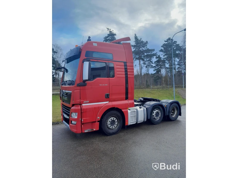 Dragbil MAN TGX XXL-Hytt 26.580 6x2/4 Pusher | 2017 | Automat | Levereras nybesiktigad - EXPORT.