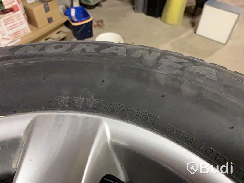 Dubbade vinterhjul till Toyota 265/65R17 MS