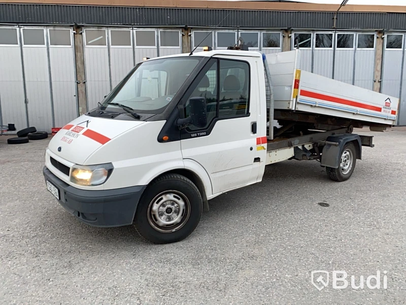 Lastväxlare Ford Transit 350M med 3st flak. 2002