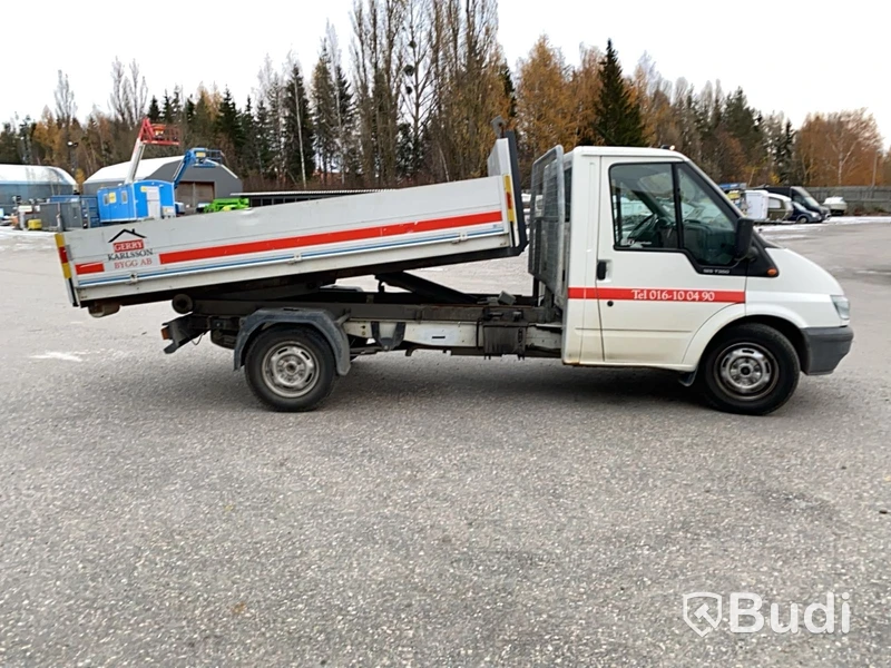 Lastväxlare Ford Transit 350M med 3st flak. 2002
