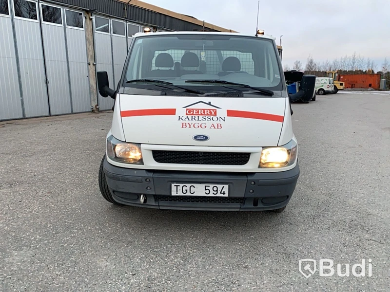 Lastväxlare Ford Transit 350M med 3st flak. 2002