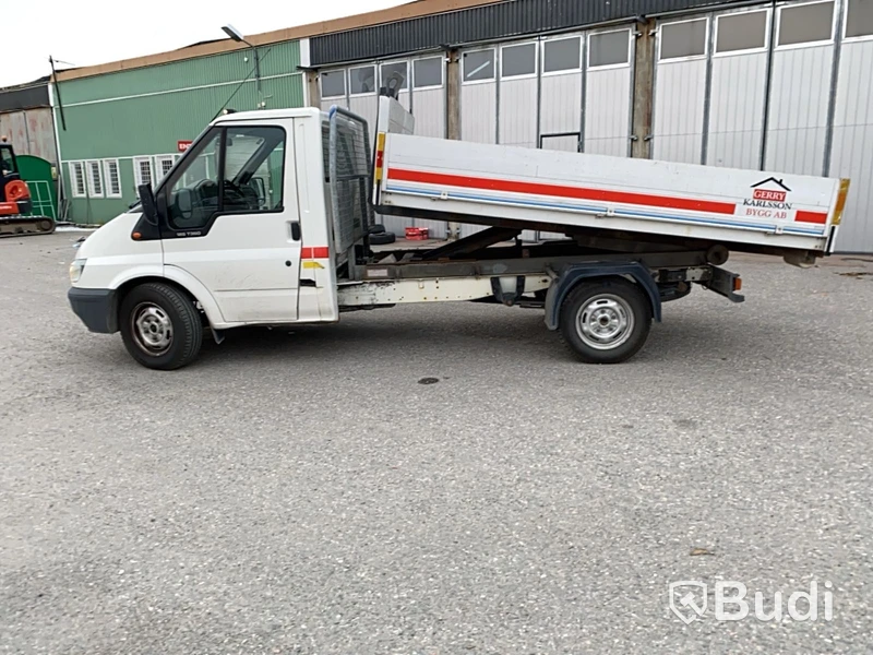 Lastväxlare Ford Transit 350M med 3st flak. 2002