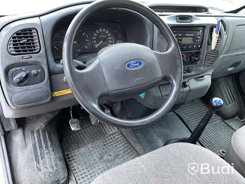 Lastväxlare Ford Transit 350M med 3st flak. 2002